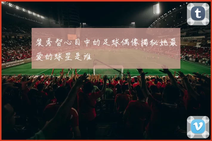 裴秀智心目中的足球偶像揭秘她最爱的球星是谁