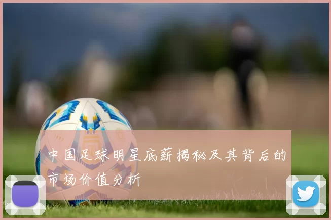 中国足球明星底薪揭秘及其背后的市场价值分析