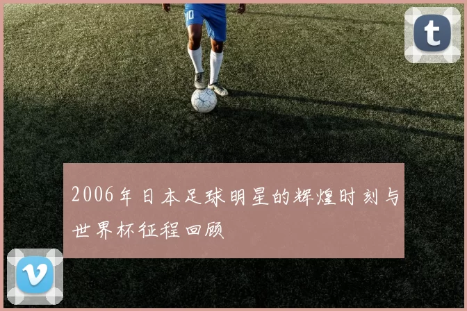 2006年日本足球明星的辉煌时刻与世界杯征程回顾